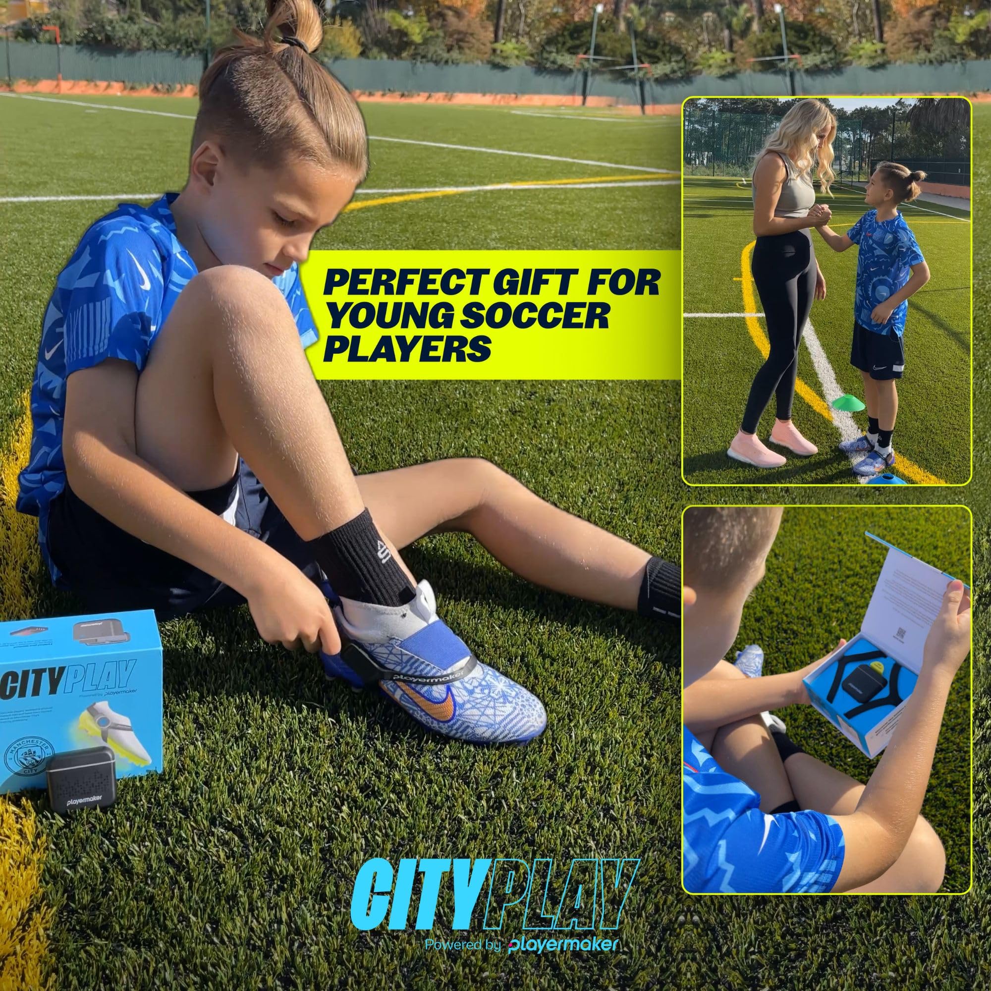Amazon.co.jp: CITYPLAY スマートサッカートラッカー クリート用